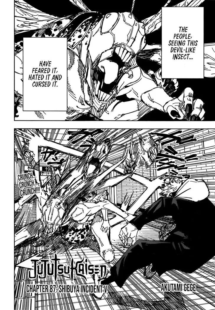 JUJUTSU KAISEN Chapter 87 Online - página 4