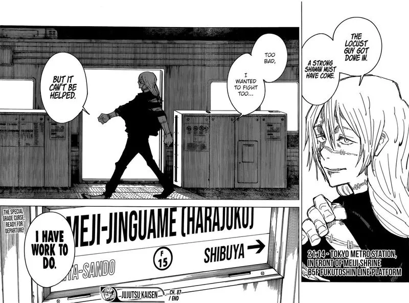 JUJUTSU KAISEN Chapter 87 Online - página 19
