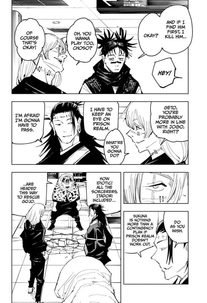JUJUTSU KAISEN Chapter 93 Online - página 4