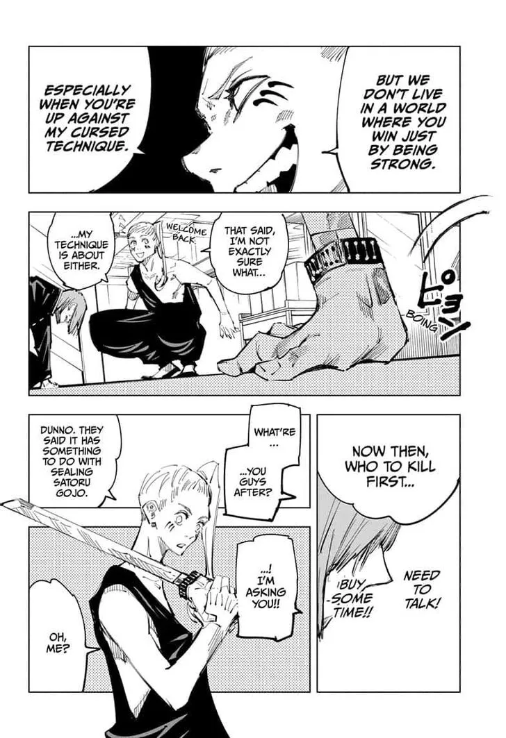 JUJUTSU KAISEN Chapter 99 Online - página 14