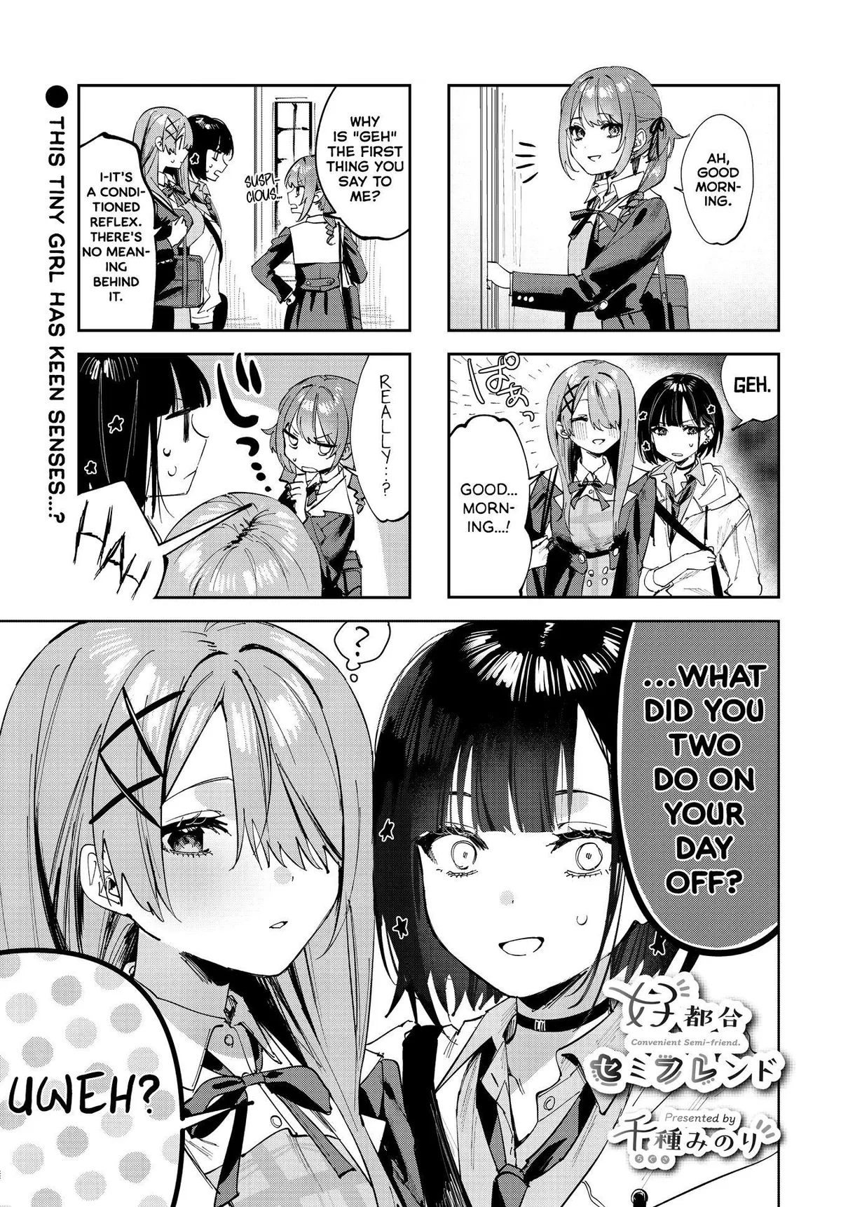 Koutsugou Semi-Friend Chapter 10 Online - página 1