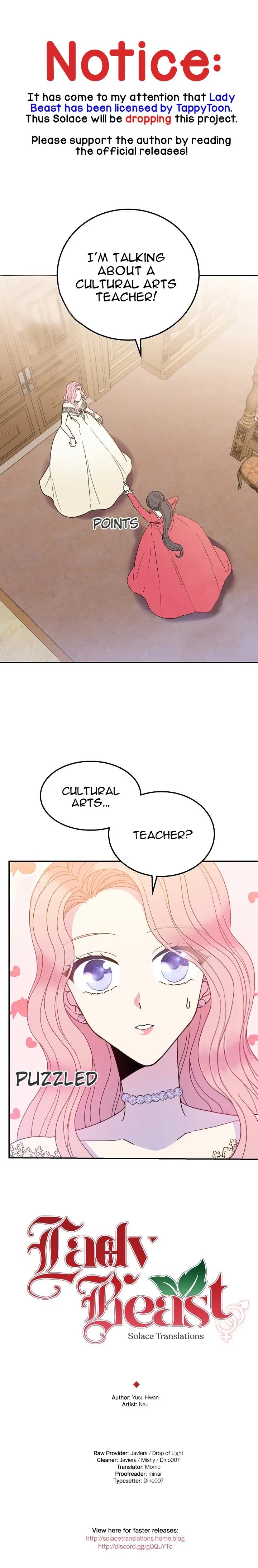 Lady Beast Chapter 12 Online - página 1