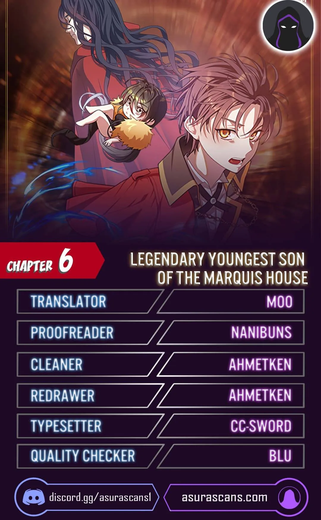 Legendary Youngest Son of the Marquis House Chapter 6 Online - página 1
