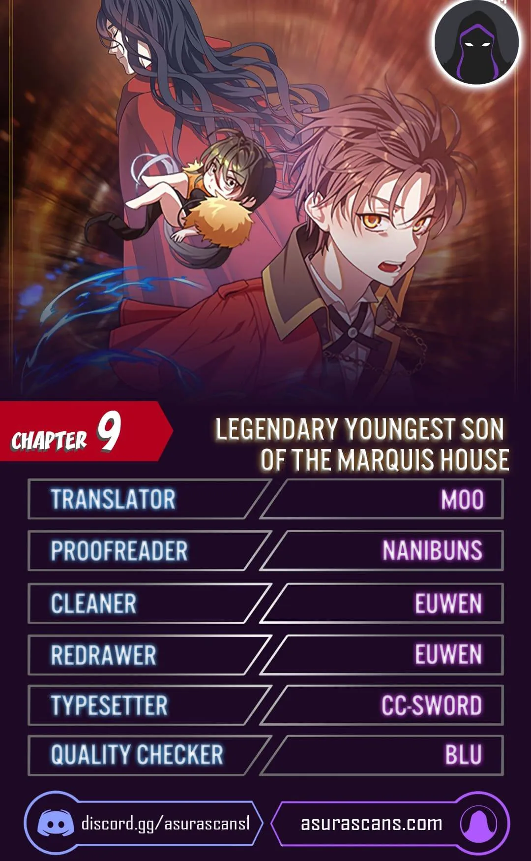 Legendary Youngest Son of the Marquis House Chapter 9 Online - página 1