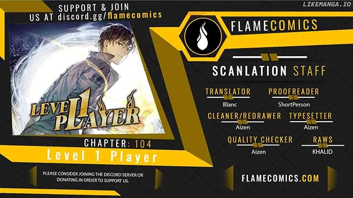 Level 1 Player Chapter 104 Online - página 1