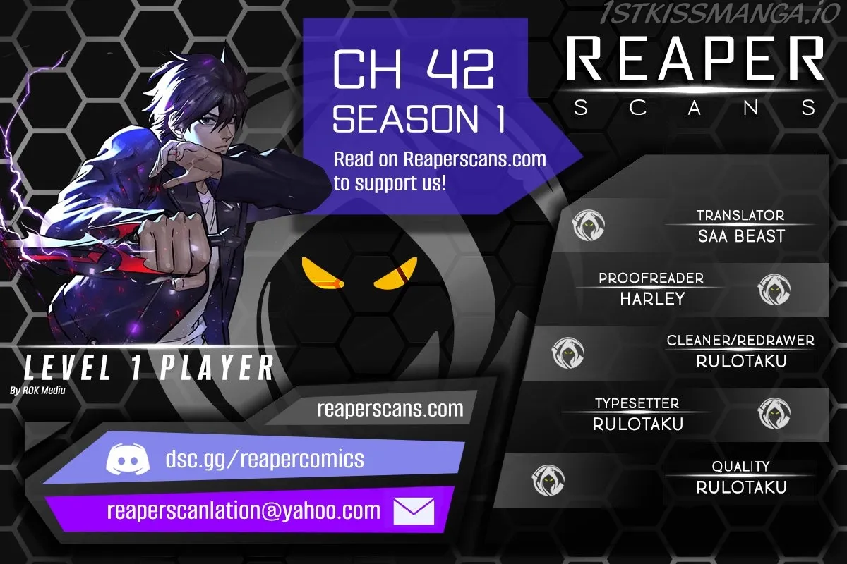 Level 1 Player Chapter 42 Online - página 1