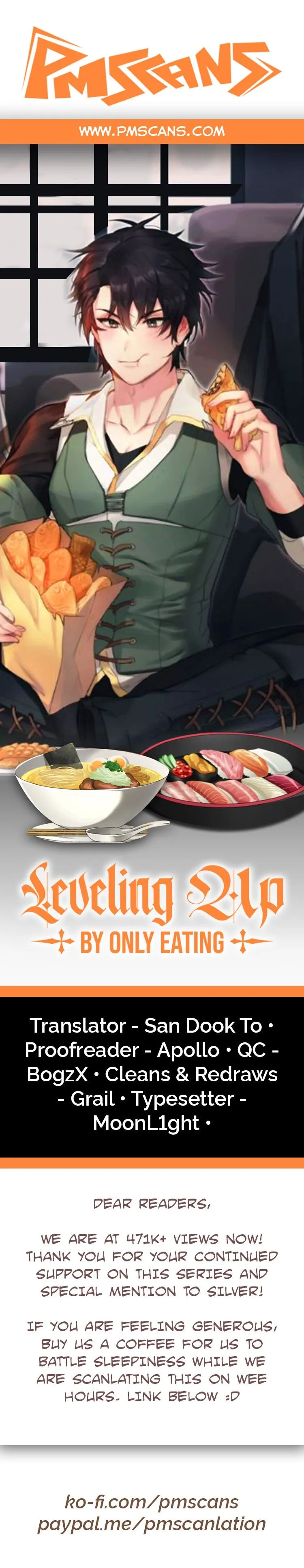 Leveling Up, By Only Eating! Chapter 38 Online - página 1