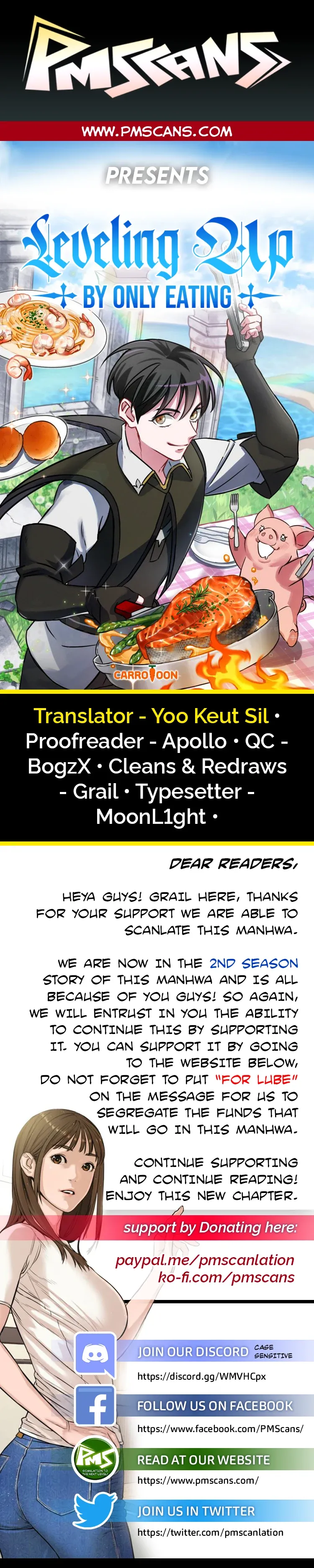 Leveling Up, By Only Eating! Chapter 70 Online - página 1