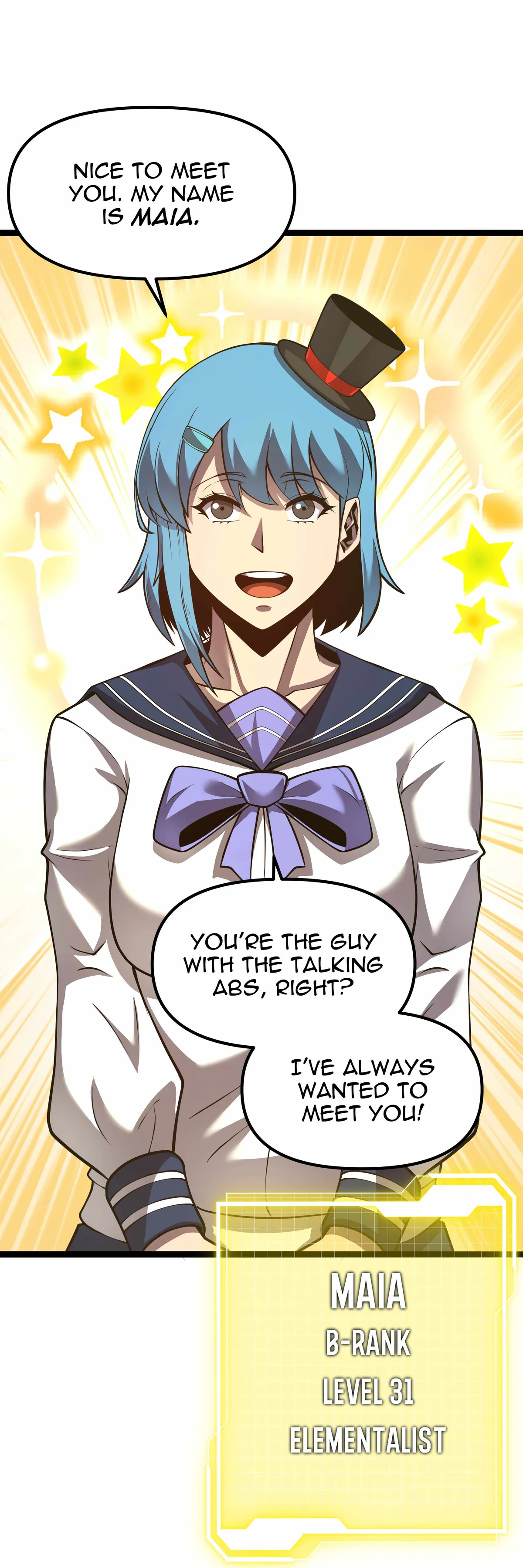 Leveling Up My Isekai’d Abs Chapter 12 Online - página 23