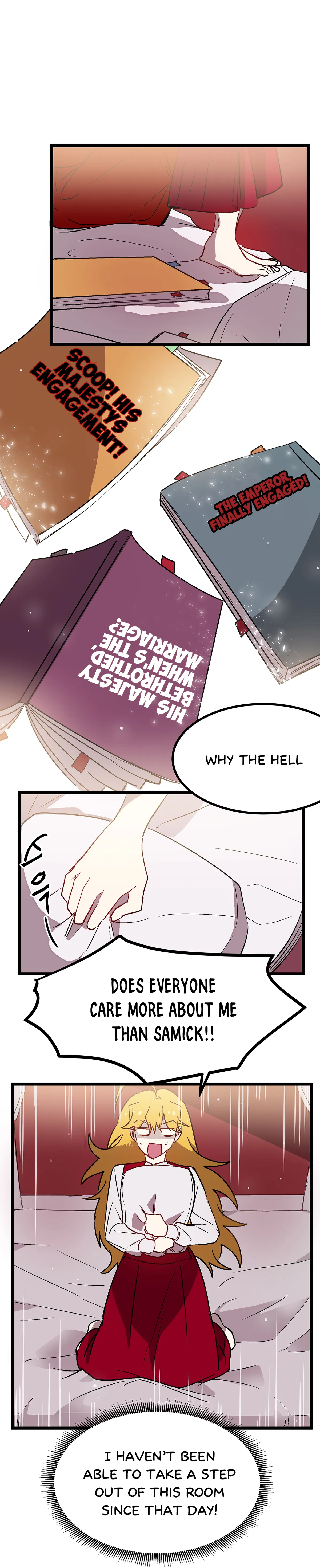 Living As The Emperor’s Fiancé Chapter 27 Online - página 7