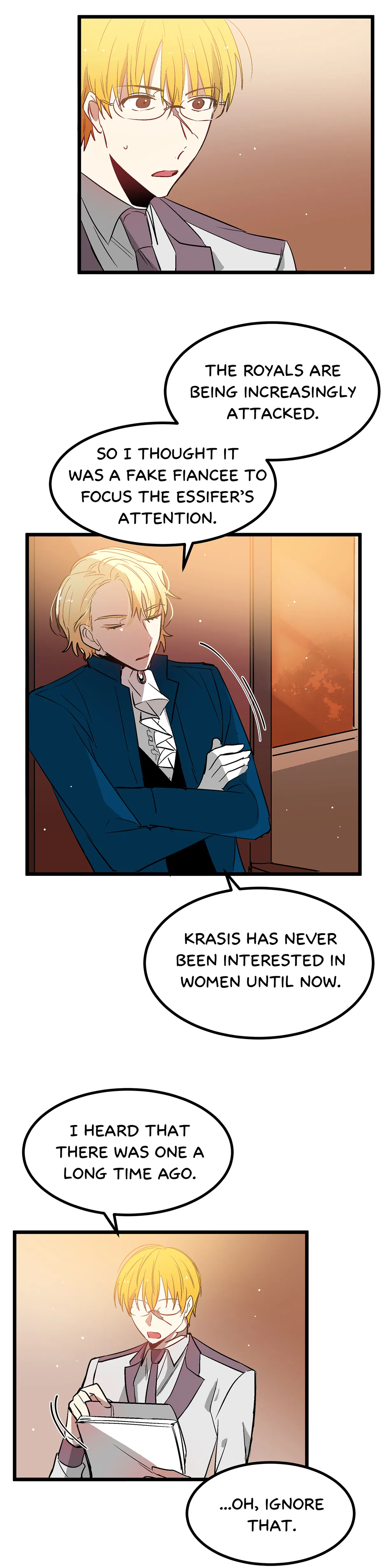 Living As The Emperor’s Fiancé Chapter 28 Online - página 22