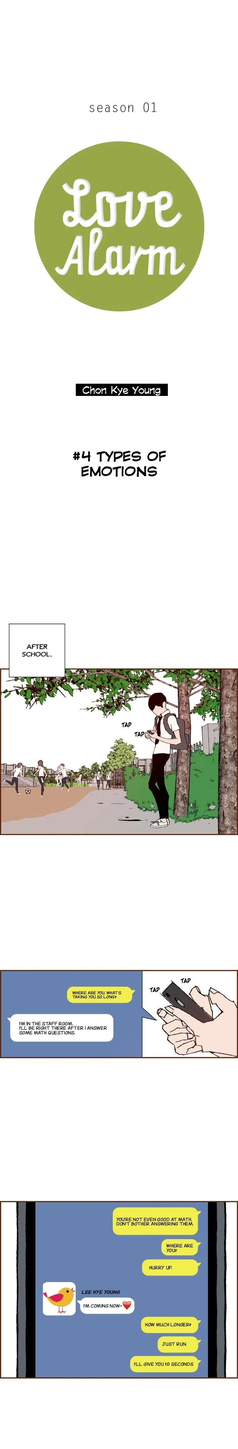 Love Alarm Chapter 4 Online - página 1
