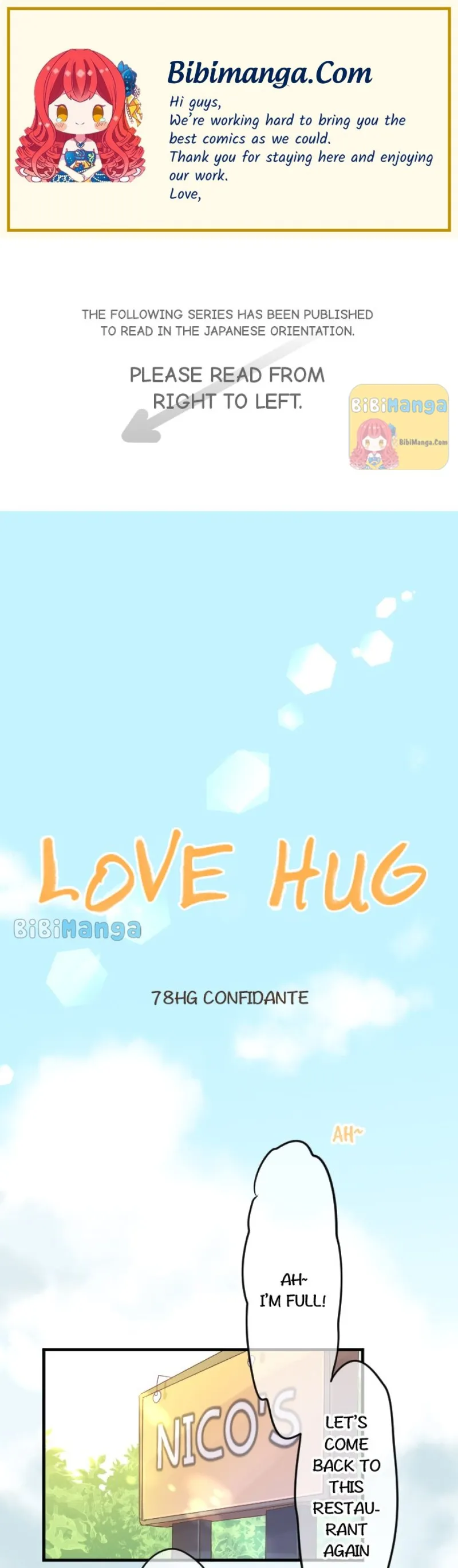 Love Hug Chapter 78 Online - página 1