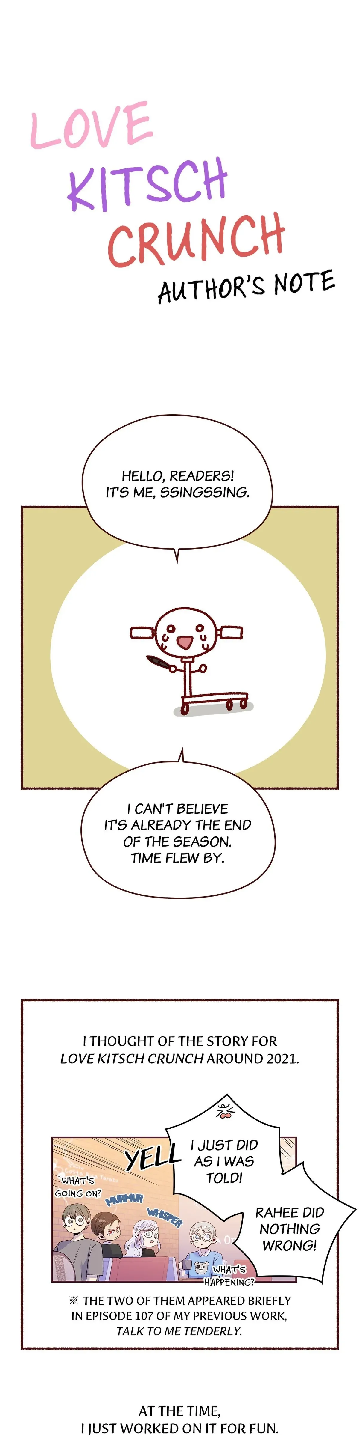 Love Kitsch Crunch Chapter 36.5 Online - página 1