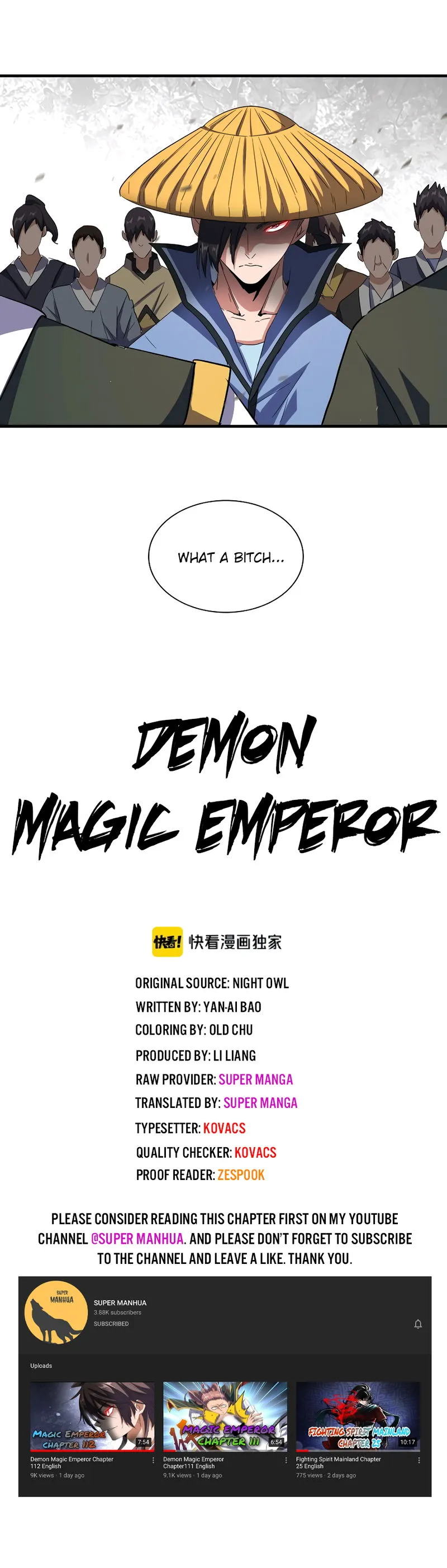 Magic Emperor Chapter 111 Online - página 1