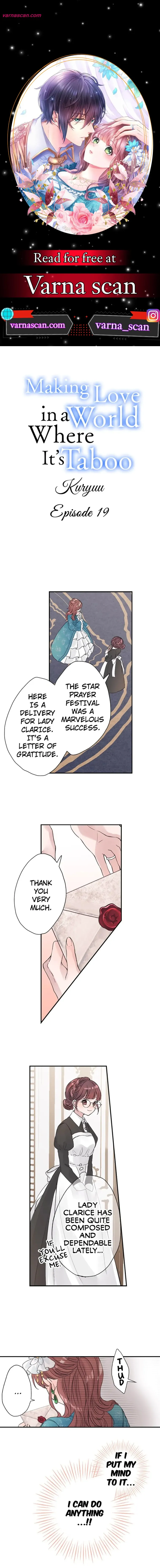 Making Love in a World Where It’s Taboo Chapter 19 Online - página 1