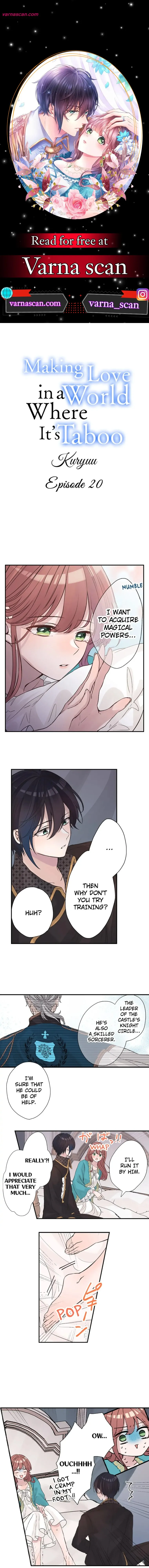 Making Love in a World Where It’s Taboo Chapter 20 Online - página 1