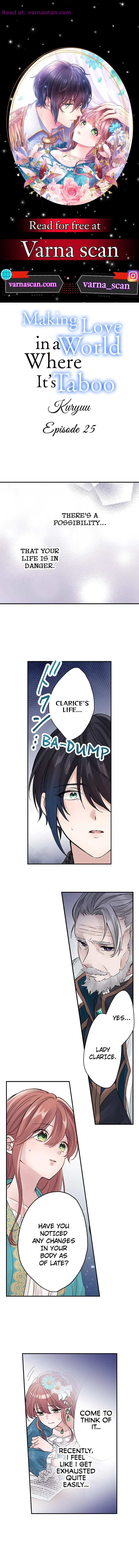 Making Love in a World Where It’s Taboo Chapter 25 Online - página 1