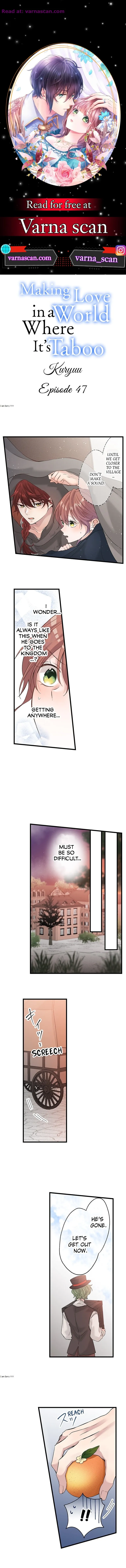 Making Love in a World Where It’s Taboo Chapter 47 Online - página 1