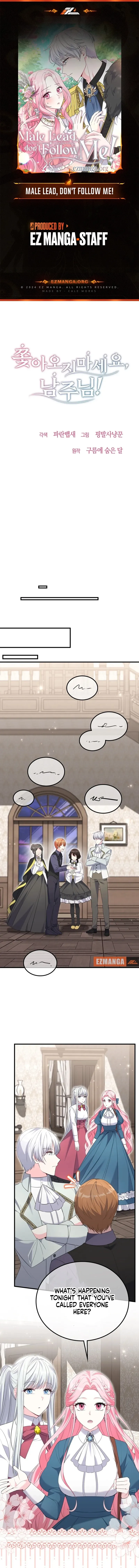Male Lead, Stop Following Me Chapter 33 Online - página 1
