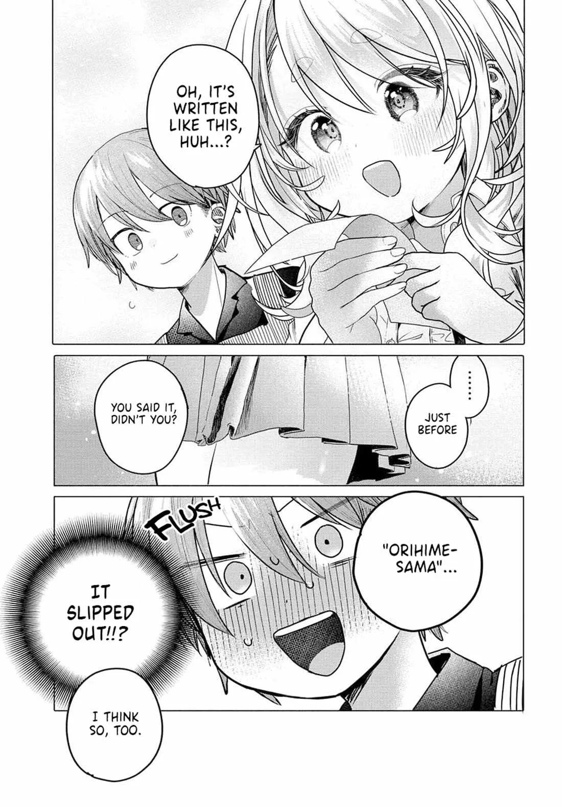 Mankitsu Shitai Jouren-san Chapter 30.2 Online - página 1