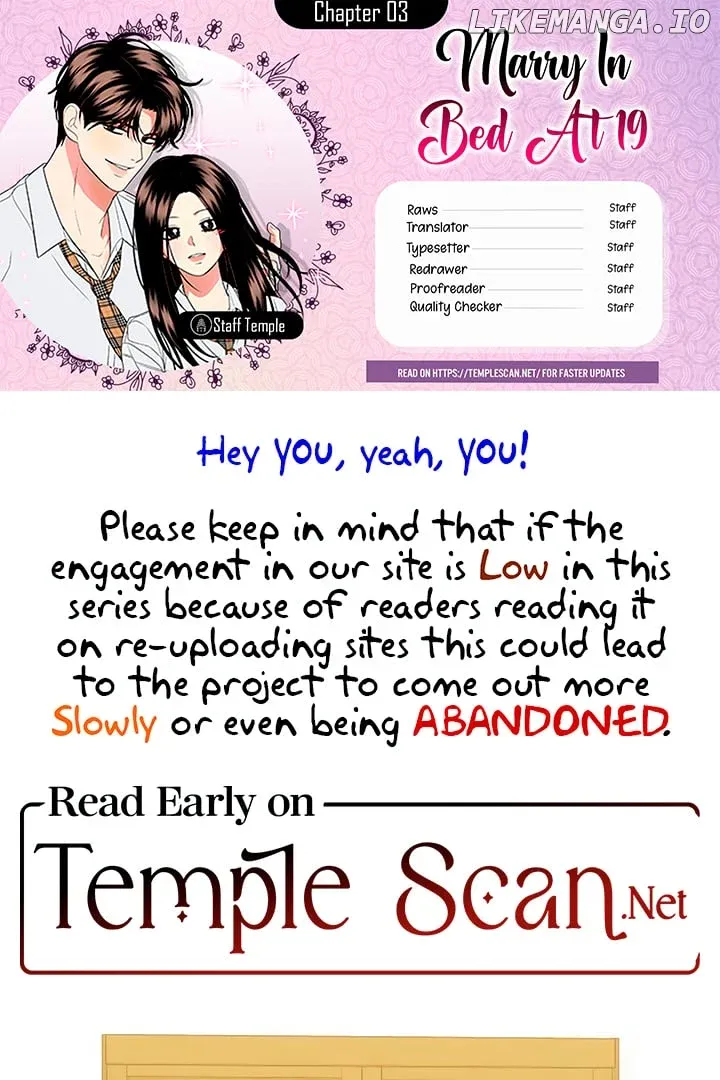 Marry In Bed At 19 Chapter 3 Online - página 1