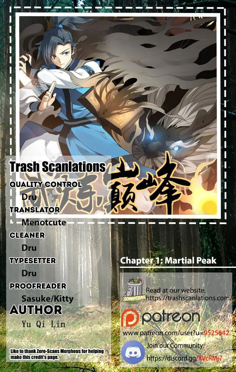Martial Peak Chapter 1 Online - página 1