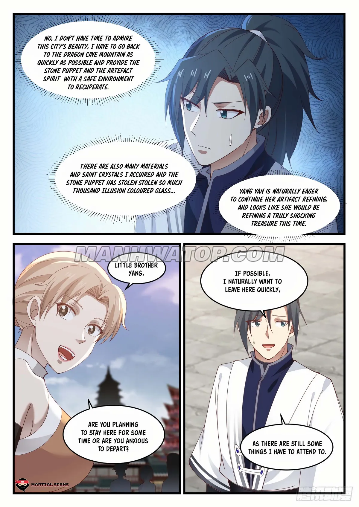 Martial Peak Chapter 1213 Online - página 10