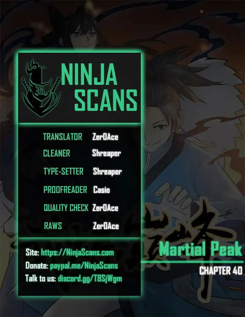 Martial Peak Chapter 40 Online - página 1