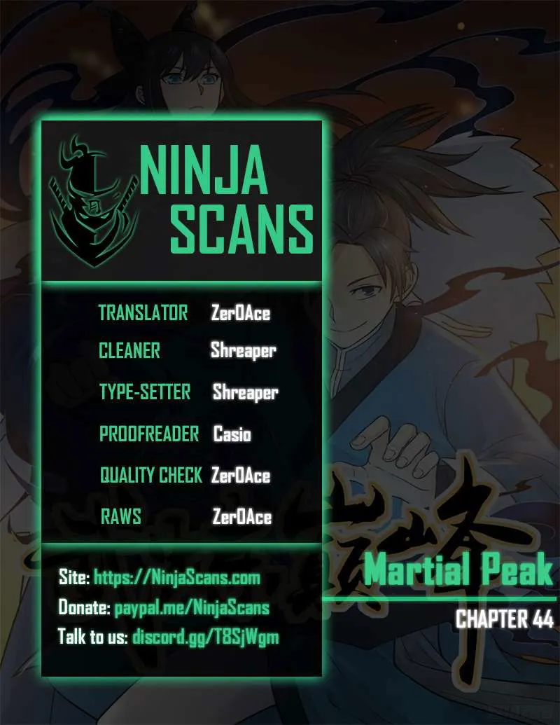 Martial Peak Chapter 44 Online - página 1