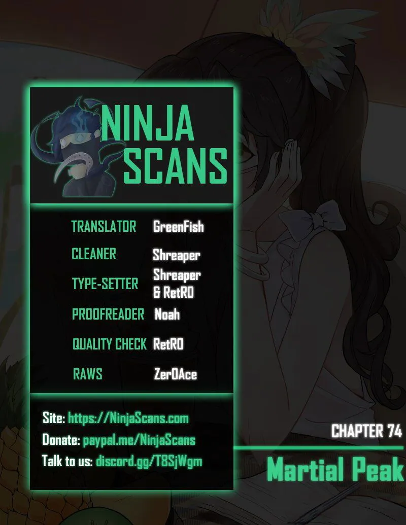 Martial Peak Chapter 74 Online - página 1