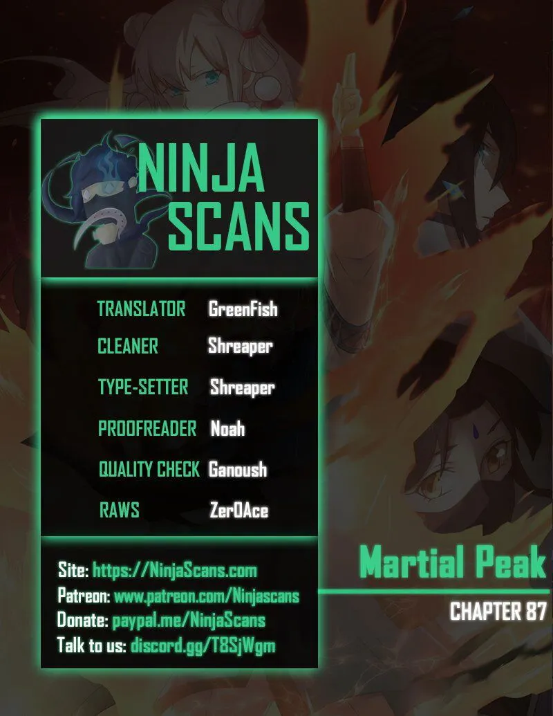Martial Peak Chapter 87 Online - página 1
