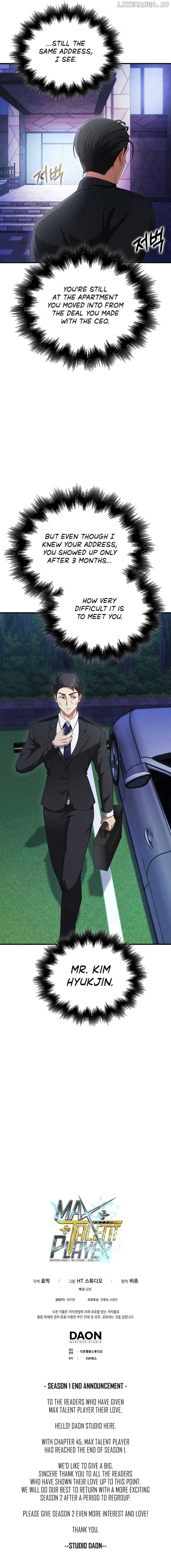 Max Talent Player Chapter 45 Online - página 21