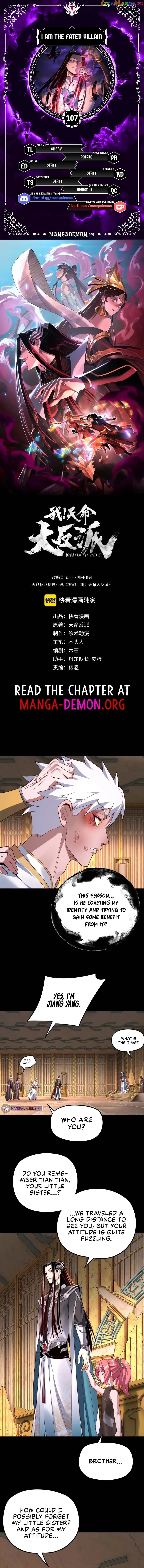 Me, The Heavenly Destined Villain Chapter 107 Online - página 2