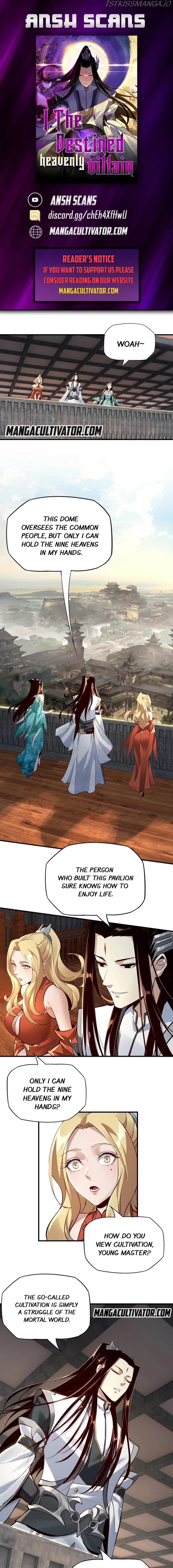 Me, The Heavenly Destined Villain Chapter 14 Online - página 1