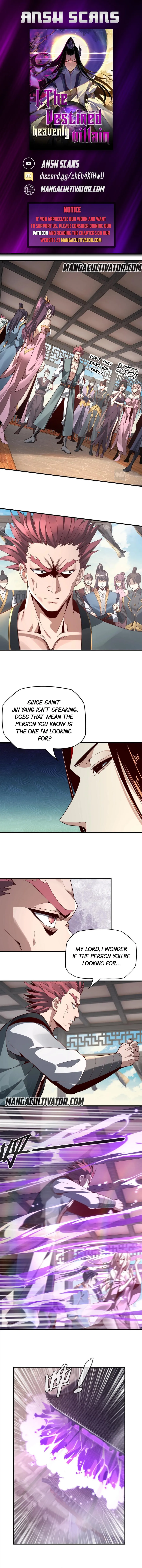 Me, The Heavenly Destined Villain Chapter 15 Online - página 1