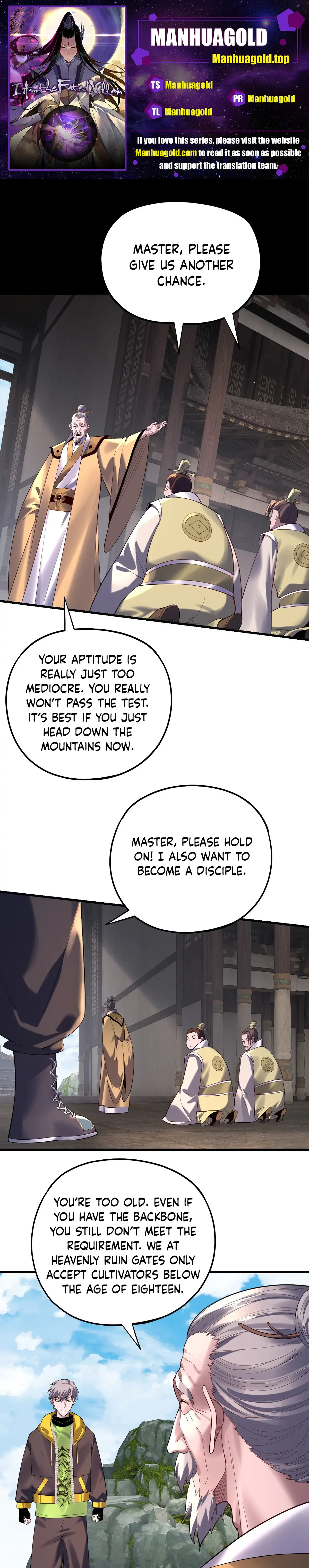 Me, The Heavenly Destined Villain Chapter 170 Online - página 1