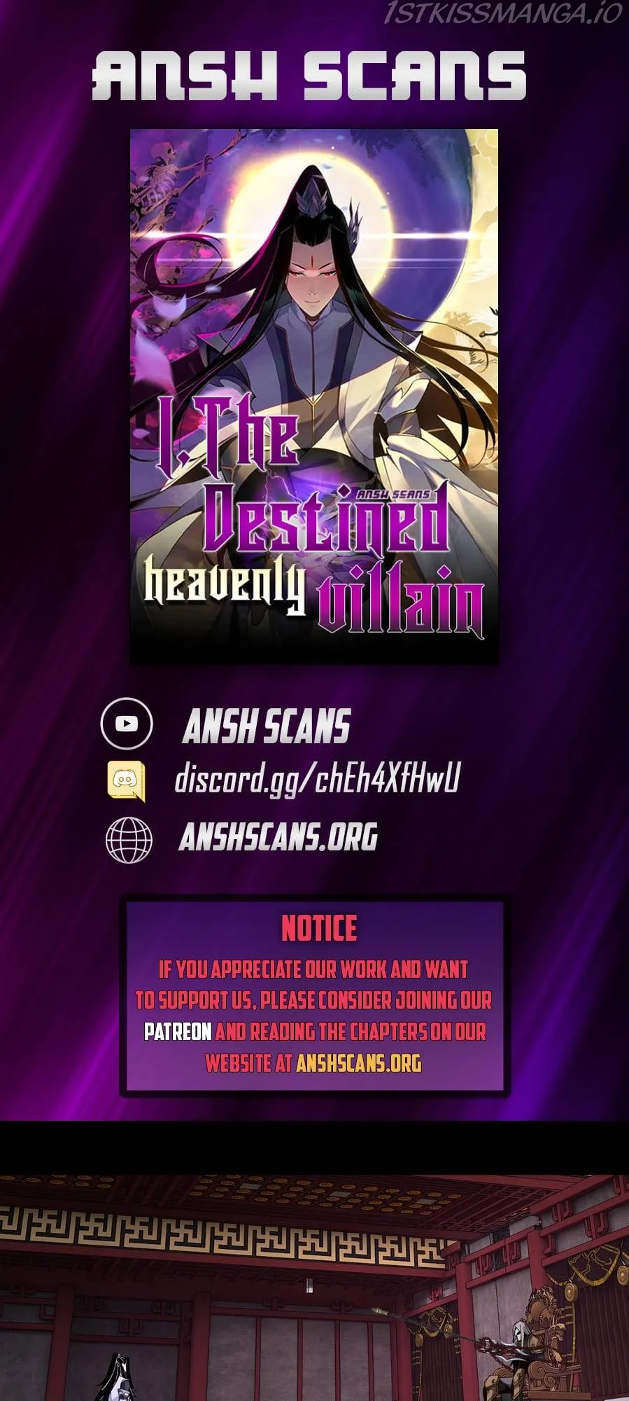 Me, The Heavenly Destined Villain Chapter 25 Online - página 1