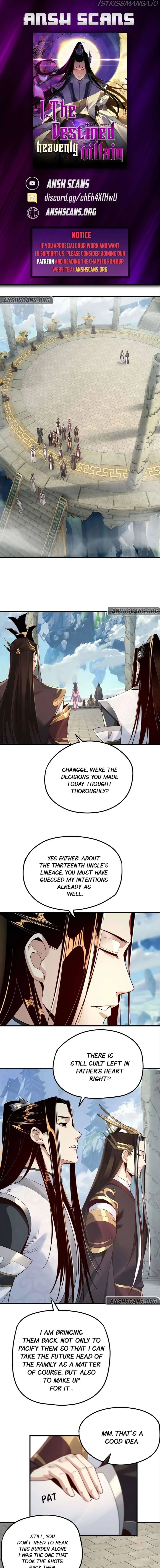 Me, The Heavenly Destined Villain Chapter 31 Online - página 1