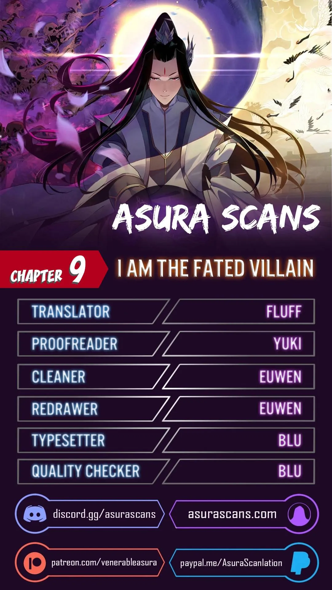 Me, The Heavenly Destined Villain Chapter 9 Online - página 1
