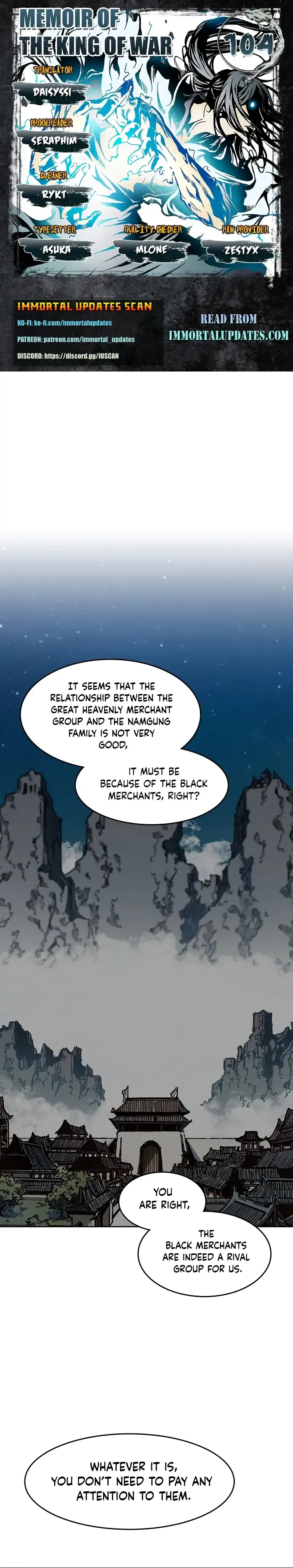 Memoir Of The King Of War Chapter 104 Online - página 1