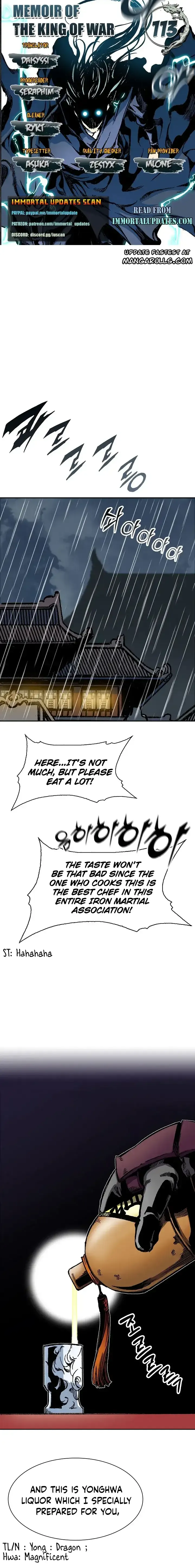 Memoir Of The King Of War Chapter 113 Online - página 1