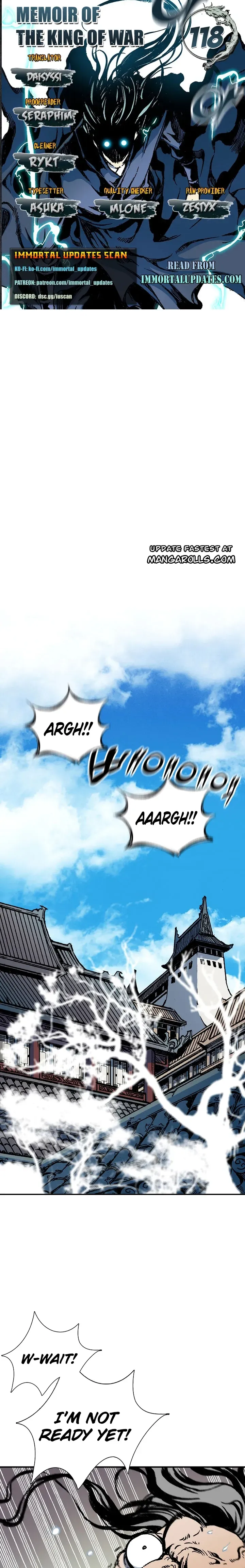 Memoir Of The King Of War Chapter 118 Online - página 1