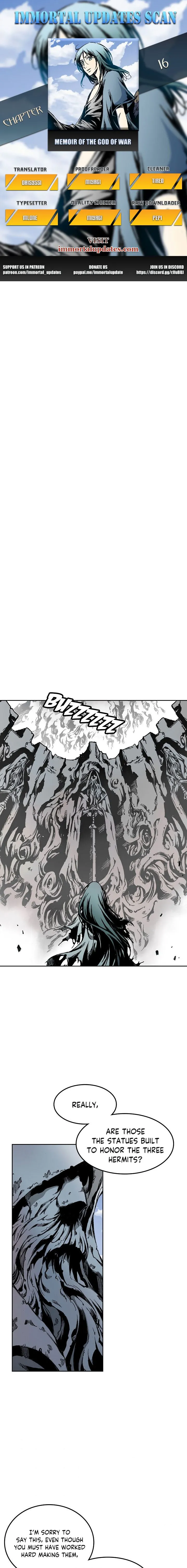 Memoir Of The King Of War Chapter 16 Online - página 1