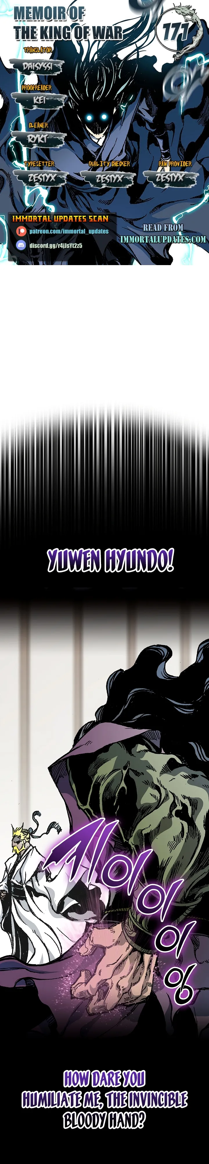 Memoir Of The King Of War Chapter 171 Online - página 1