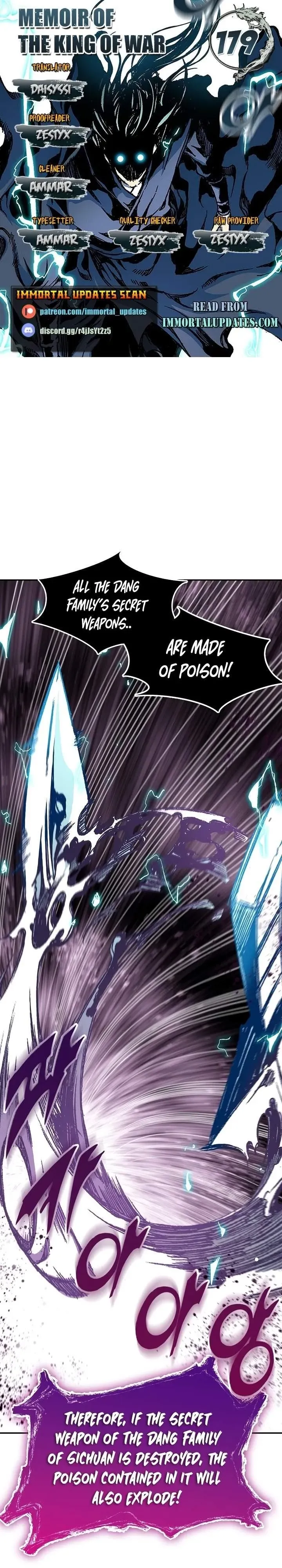 Memoir Of The King Of War Chapter 179 Online - página 1