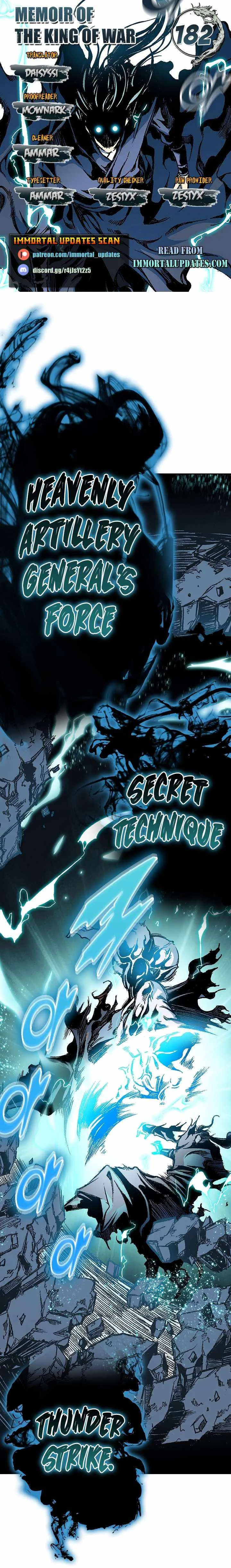 Memoir Of The King Of War Chapter 182 Online - página 1