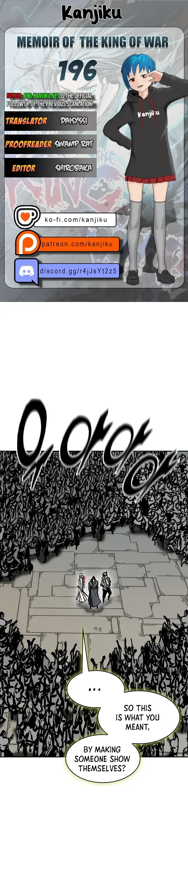 Memoir Of The King Of War Chapter 196 Online - página 1