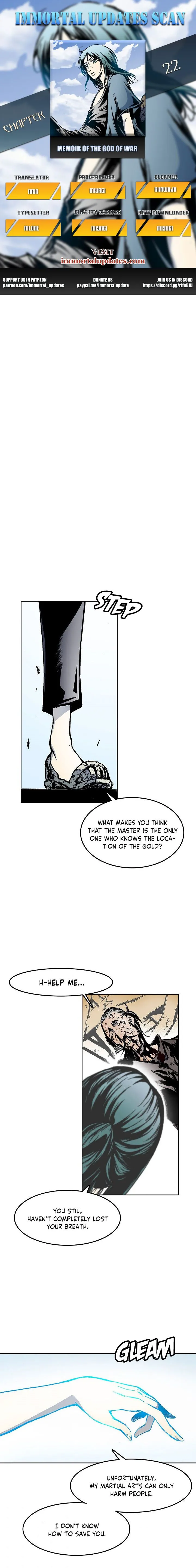 Memoir Of The King Of War Chapter 22 Online - página 1