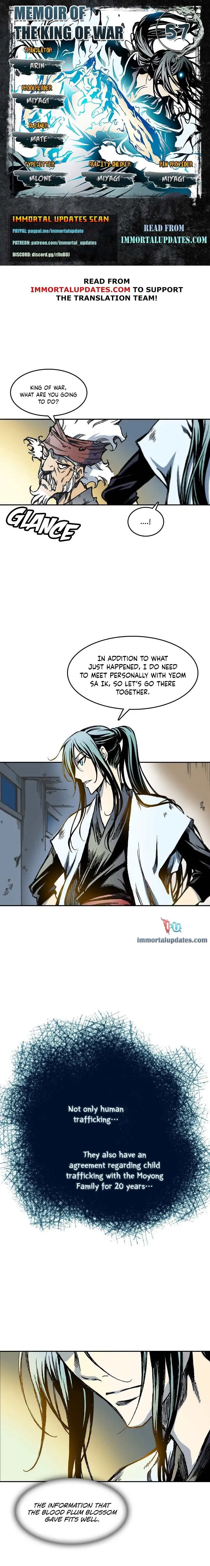 Memoir Of The King Of War Chapter 57 Online - página 1